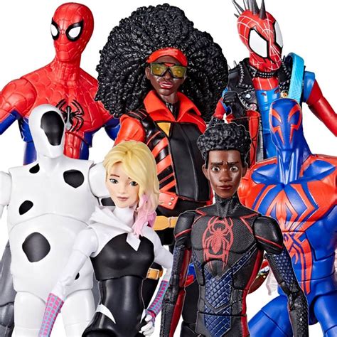 spider man across the spider verse action figures|Marvel Legends Series, Spider